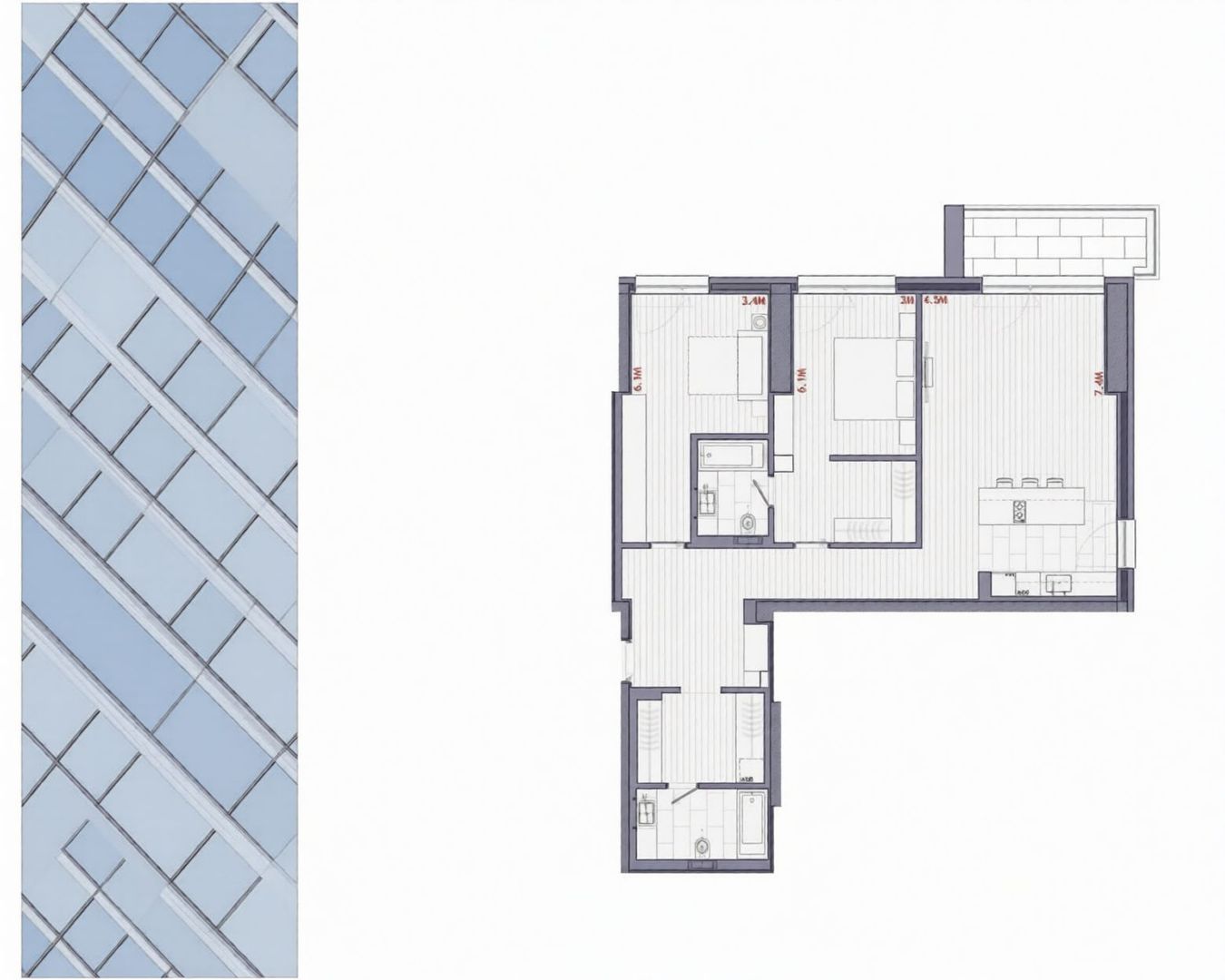 One Herăstrău Towers | 3 camere mobilat și utilat premium - Poză 10