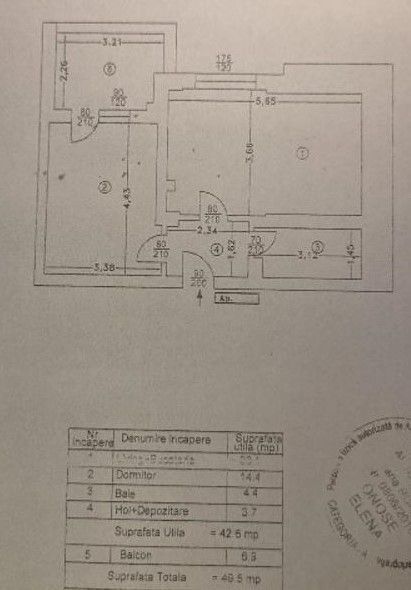 Apartament cochet cu doua camere, Metalurgiei, 104.000€ - Poză 18