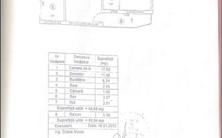 Apartament 2 camere | Renovare completă 2026 | Design modern | 52 mp - Schiță 20