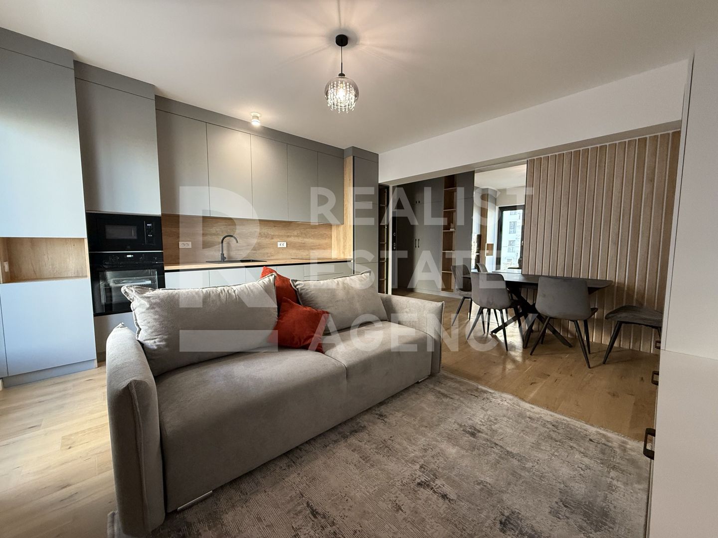 Apartament 3 camere de închiriat, Pipera, la primă chirie! - Poză 6