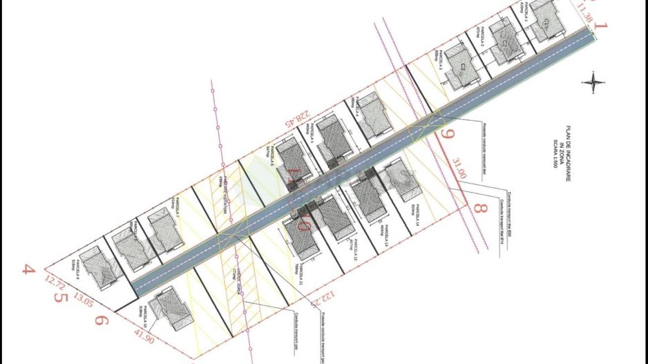 Teren autorizat 11 vile în Corbeanca, lângă Padure - Poză 1