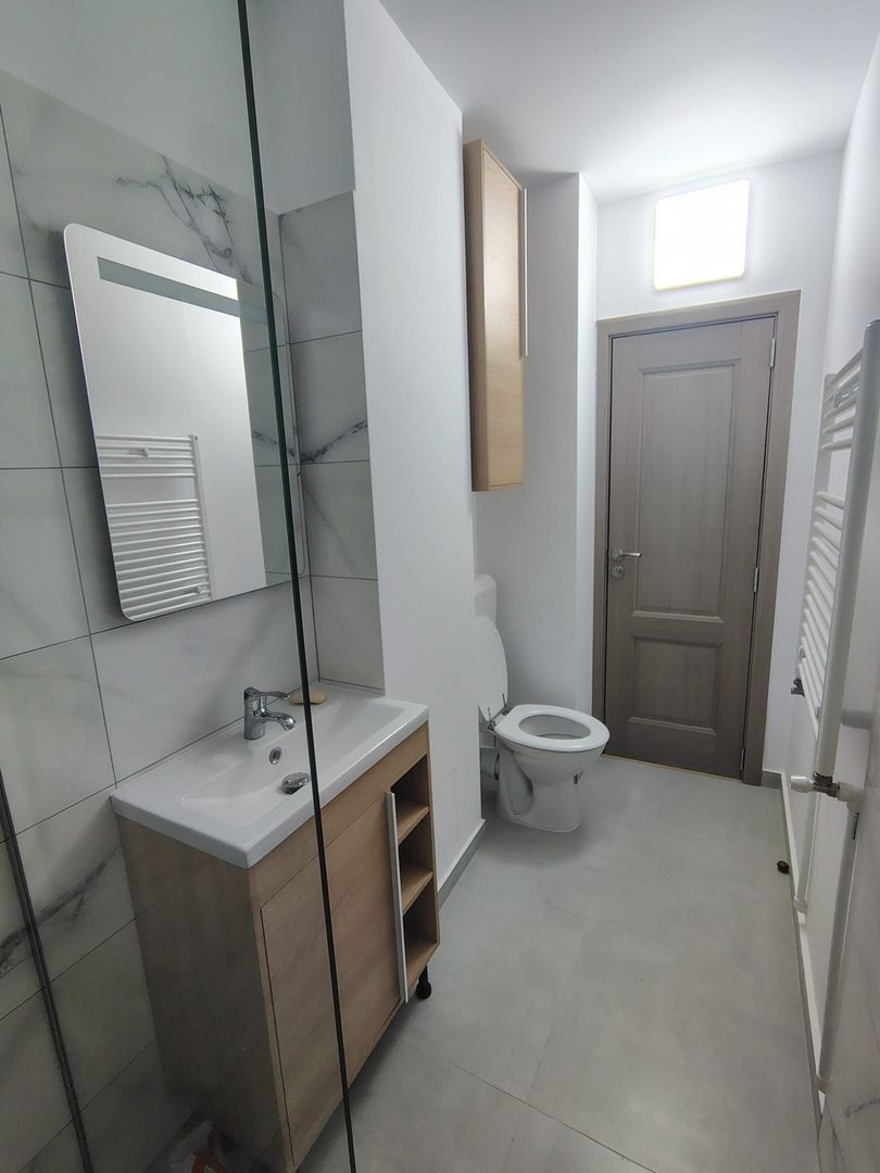 GARSONIERA- GIURGIULUI, PRIMA INCHIRIERE, CENTRALA, BUCATARIE INCHISA - Poză 6