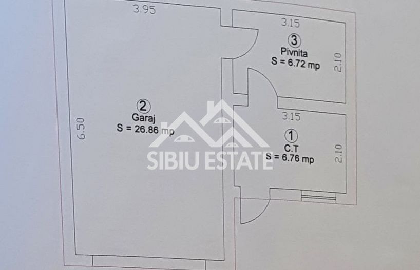 Casa noua 4 camere, garaj, pivnita Sibiu, Sura Mare - Poză 13