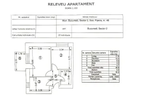 Vanzare - Apartament - 2 camere+balcon - Nusco City-Aviatiei-Promenada - Schiță 15