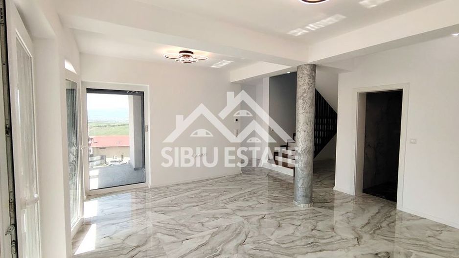 Casa noua 4 camere, garaj, pivnita Sibiu, Sura Mare - Poză 4