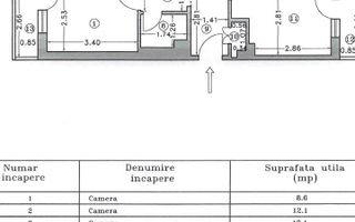Apartament 3 camere zona Dristor - Rm Sarat - Poză 8