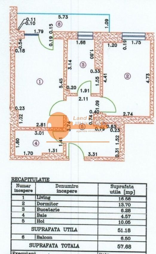 2 camere Grozăvești – lângă Universitatea Politehnica din București - Schiță 9