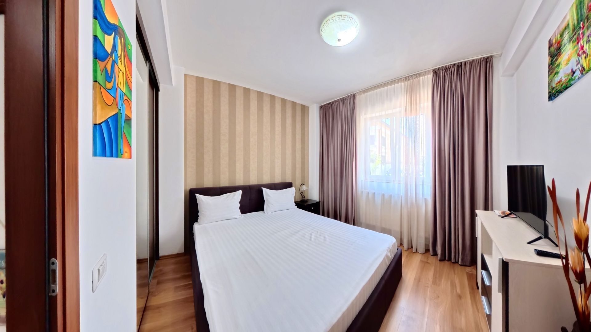 Apartament 2 camere cu curte proprie  113 mp Popești-Leordeni - Poză 4