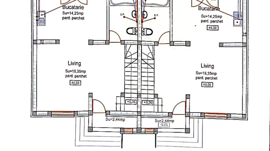VILĂ P+1E tip DUPLEX și teren 328 mp, VASLUI zona KAUFLAND; - Poză 4