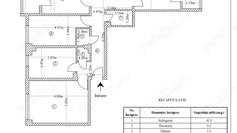 Apartament 4 camere Galata 2 - Iasi etaj 2 4 - Poză 1
