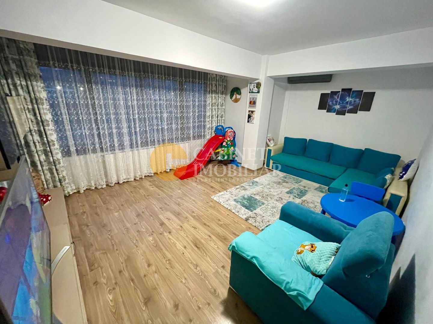 Lidl/Bucium - Etaj 1 - Bloc Nou - 3 Camere - 89MP - Intabulat - Poză 1