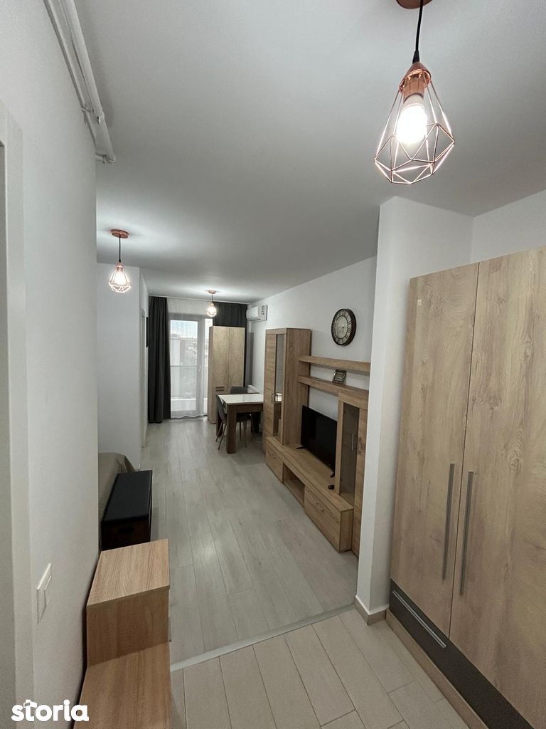 Garsoniera moderna, centrala proprie, balcon mare, Hills Brauner - Poză 7