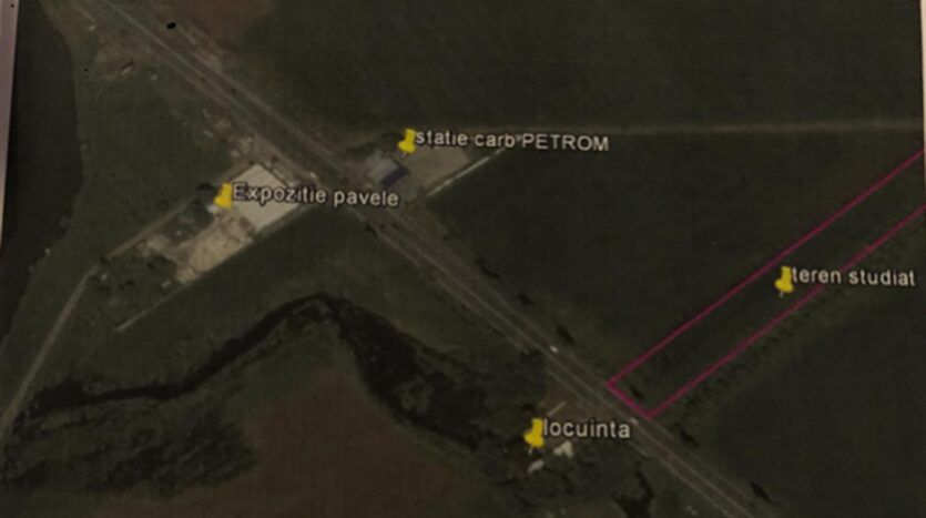 Teren la DN1 Potigrafu, PUZ, bretele de acces la teren din DN1 - Poză 3