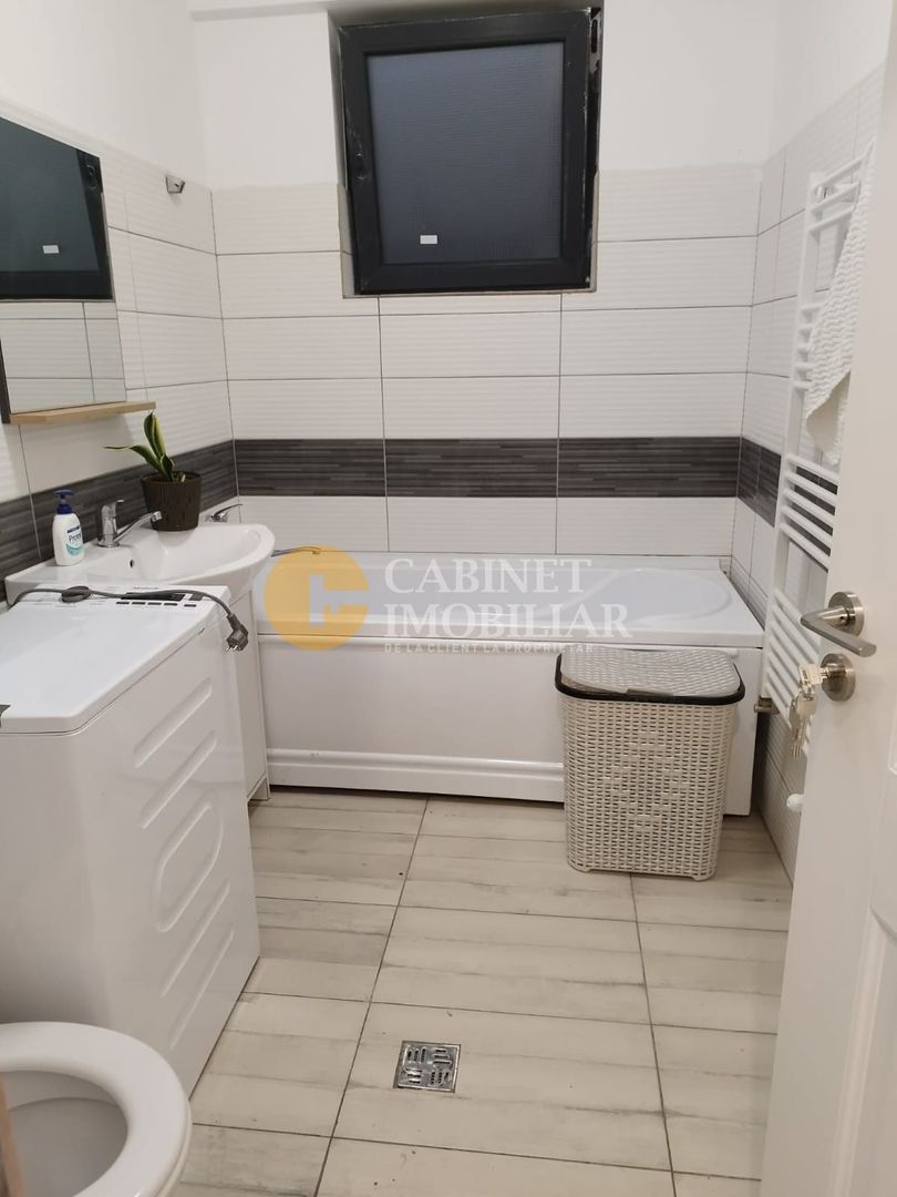Bloc Nou- 1 Camera Decomandat- Mobilat si Utilat-Zona Dancu- Centru - Poză 6