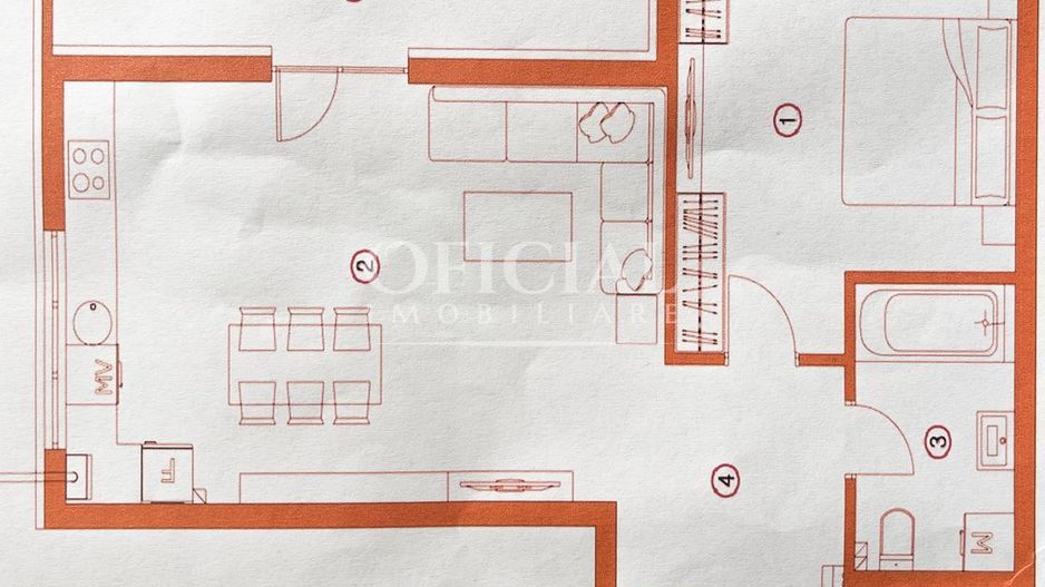 Apartament 2 Camere | 59 mp | Intermediar | Parcare | Zona VIVO BMW - Poză 11