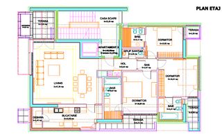 APARTAMENT DE LUX CU 4 CAMERE LA INCHIRIERE IN ZONA FLOREASCA - Schiță 10