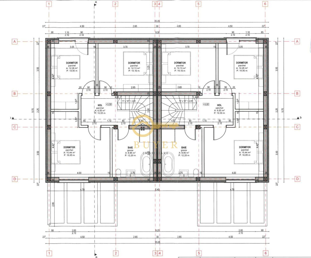Casa tip duplex 380mp teren- Sura Mica- Ansamblu nou - Poză 9