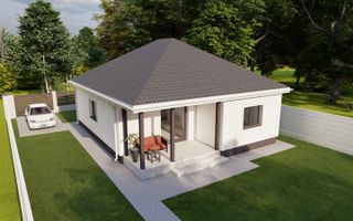 BG124-Teren cu Aut.Constr Proiect Casa parter 614 mp - Poză 6