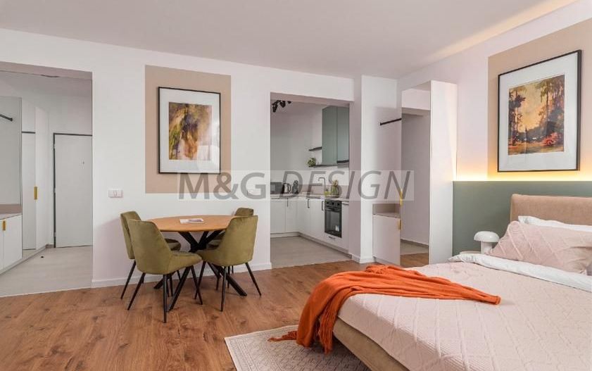 Apartament 1 camera Circumvalatiunii bloc nou cu loc de parcare inclus - Poză 2