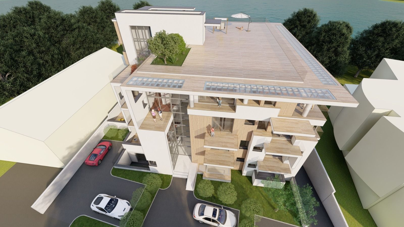 Teren de Vanzare | malul lacului TEI | Proiect Autorizat - Schiță 13