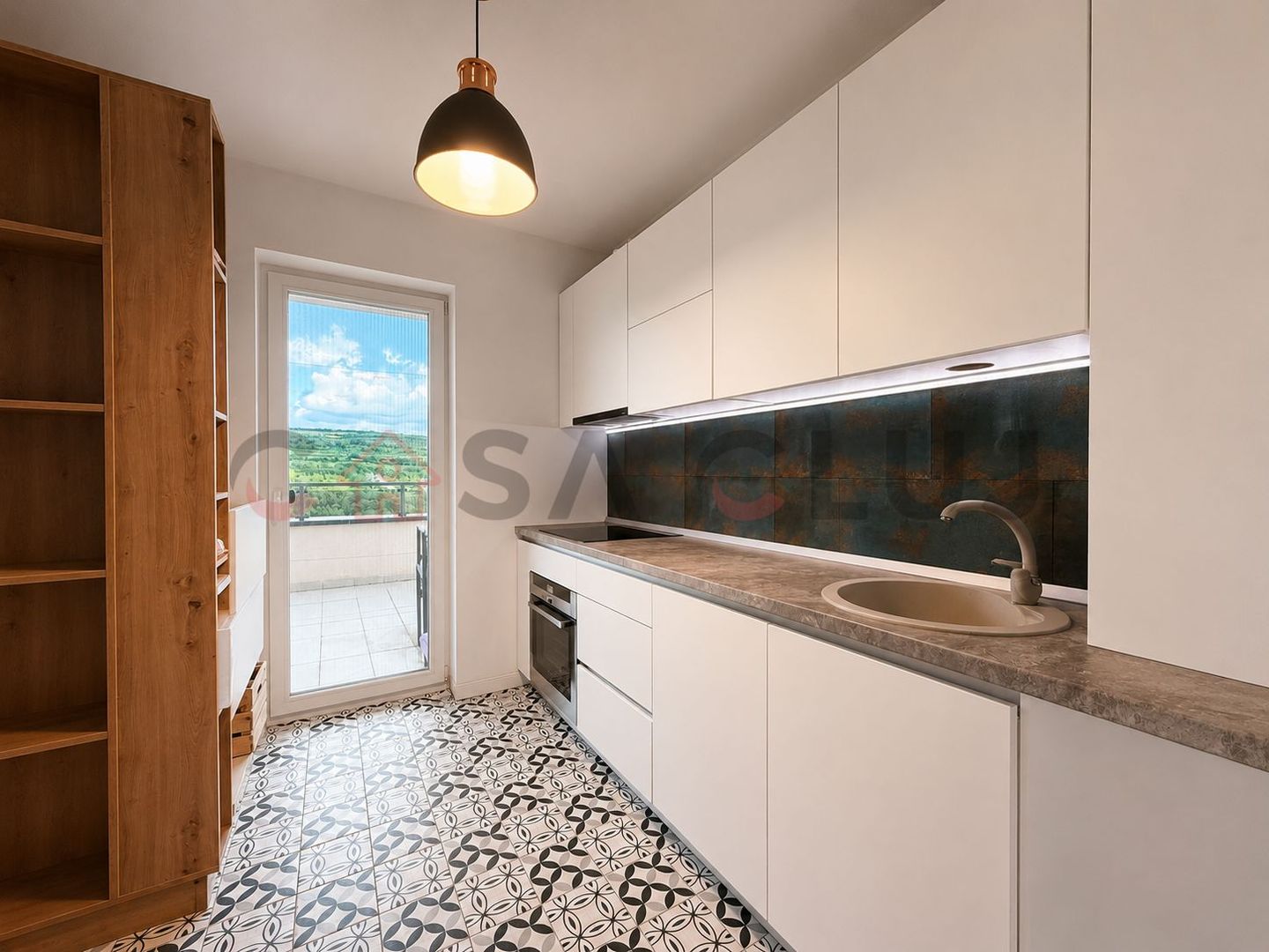 Apartament cu 3 camere, terasa 70mp, vedere panoramica - Poză 8