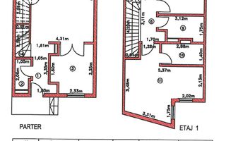 Ansamblu privat | Casa  4 camere | 3 bai | Parcare | Toate utilitatile - Schiță 19