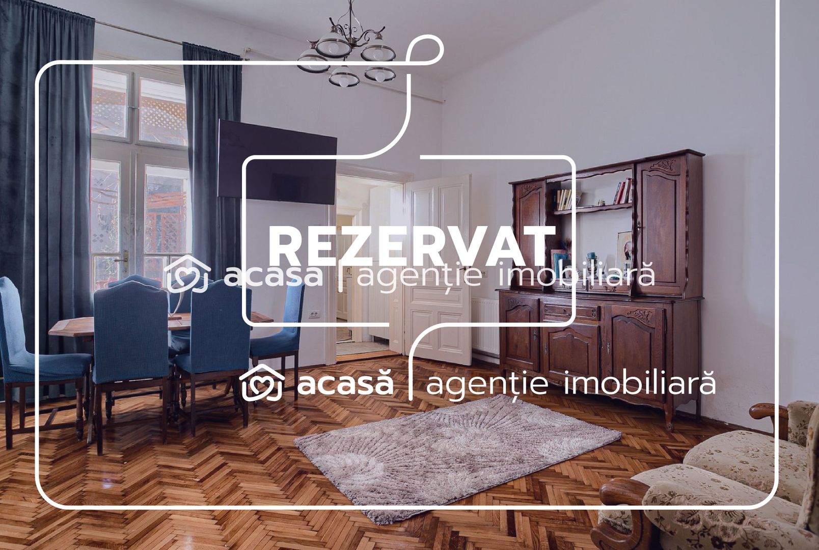 REZERVAT Apartament clasic cu 3 camere zona Podgoria - Poză 1