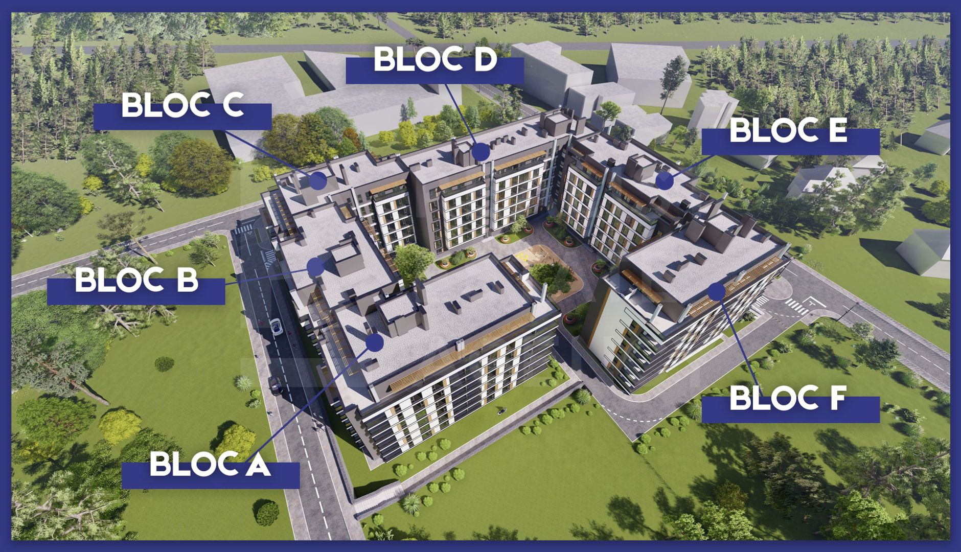 Vânzare, apartament cu 2 camere în Estate BellaVista – Dumbrava - Poză 3