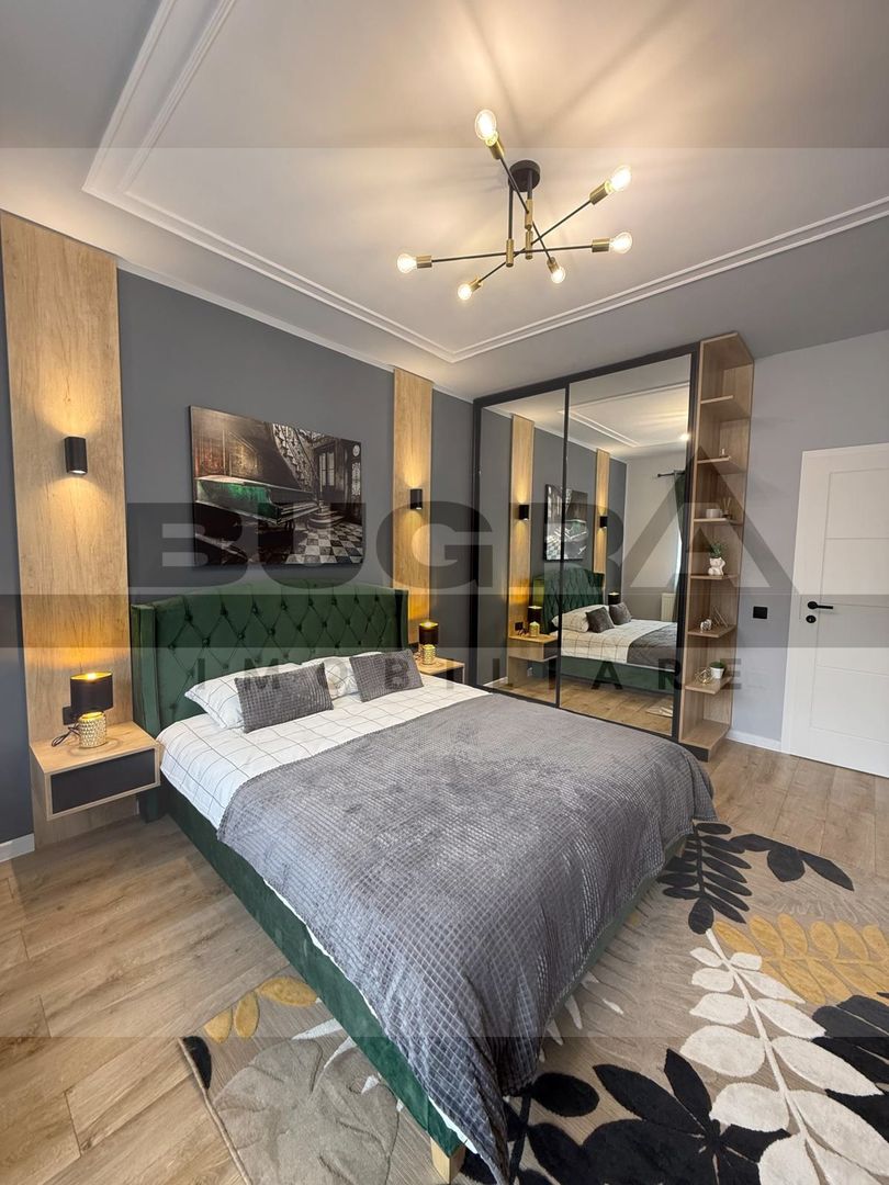 Apartament 2 camere, 58 mp, LUX, garaj, zona Teilor - Poză 8