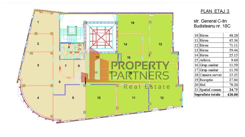 Cladire birouri premium, 420 mp, ultracentral, oportunitate! - Poză 16