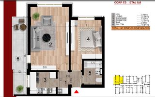 2cam.dec. la aprox. 15min metrou Leonida sau Berceni - Poză 3