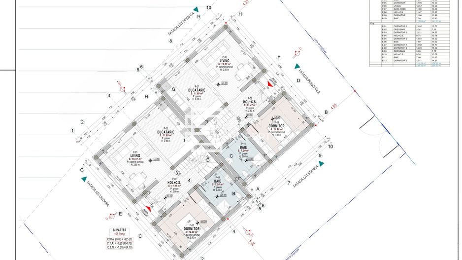 Casa tip duplex 5 camere, teren 480 mp – Șelimbăr, Cartierul Tineretului - Schiță 9