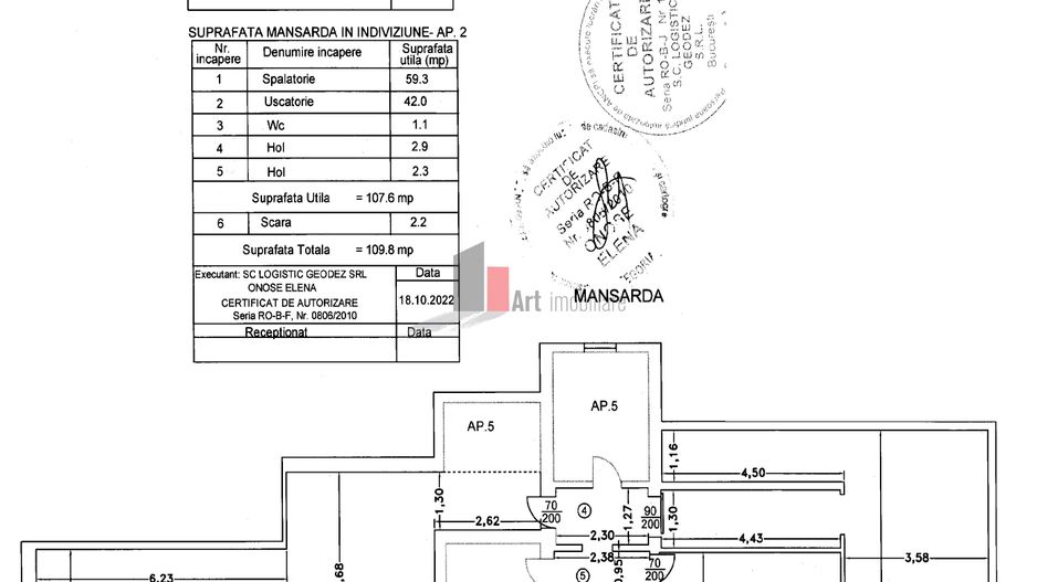 Apartament 3 camere in vila | Curte comuna | Zona Mosilor - Poză 3