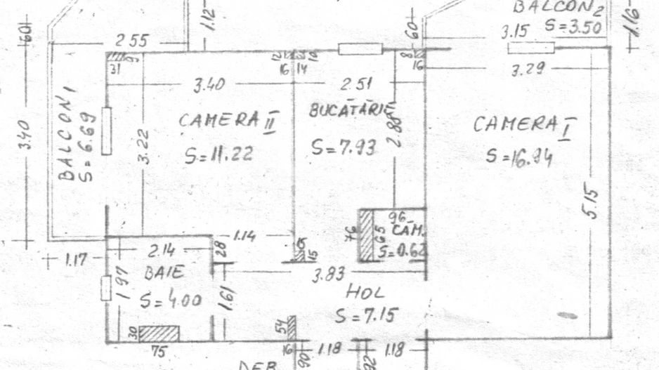 Apartament 2 camere | 49 mp | Etaj 2 | Zona OMV | Marasti - Poză 8