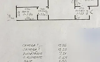 Apartament cu 2 camere, etaj intermediar, Gheorgheni, zona Iulius Mall - Schiță 11