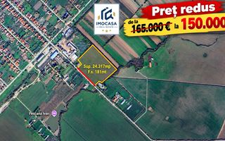 De vanzare Teren intravilan 46.336 mp Cermei Arad, FS DJ793 utilități - Poză 1