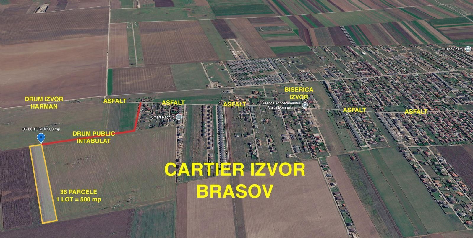 Loturi Teren Izvor – 500 MP | Preț începând de la 8.990 € - Poză 1