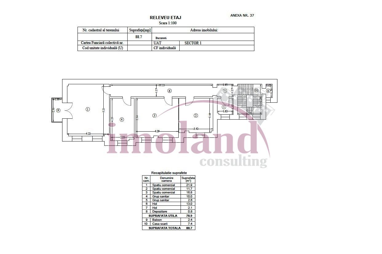 Vanzare - imobil - office/comercial - Dorobanti-Capitale-P-ta Victoriei - Poză 6