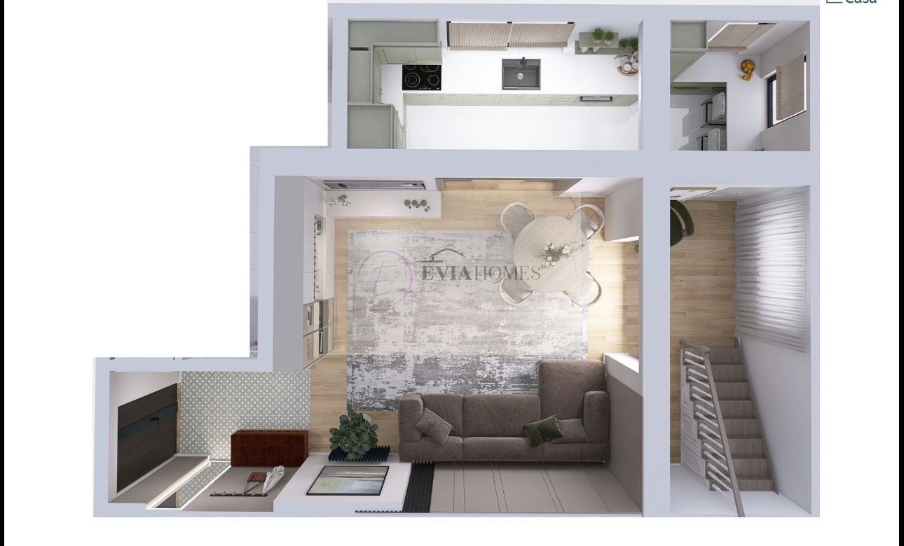 4 camere/ 2 bai / parcare in curte / zona strazii Bucuresti / 2350E mp - Poză 2