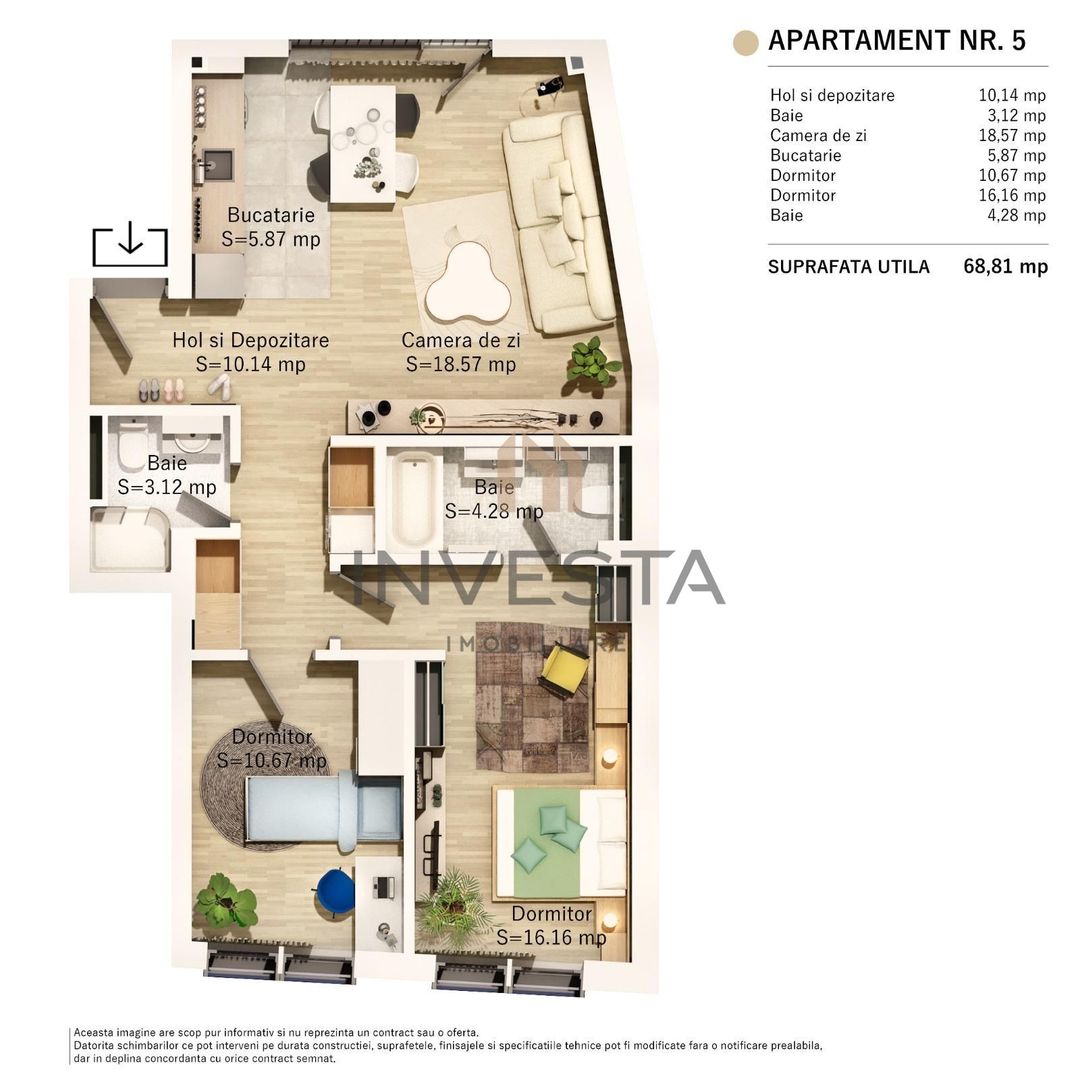 Apartament Smart si Exclusivist in Zona Parcului Central, Cluj-Napoca! - Poză 2