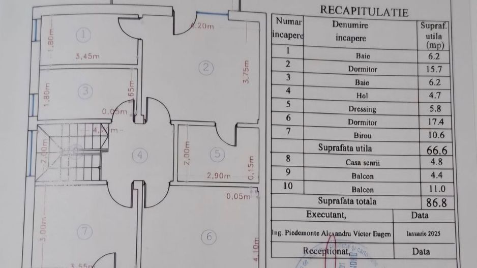 Casă modernă 2025 | Pantelimon, Ilfov | 175,6 mp | Teren 333 mp - Poză 29