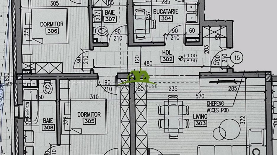Apartament 3 camere, bloc nou, P+3, Ap.15, Et.3, Bl.6 - CP2462264 - Poză 5