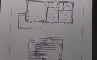 Apartamentul Cochet cu 3 cam. in Tineretului 24 !Mob/Utilat ! - Schiță 18
