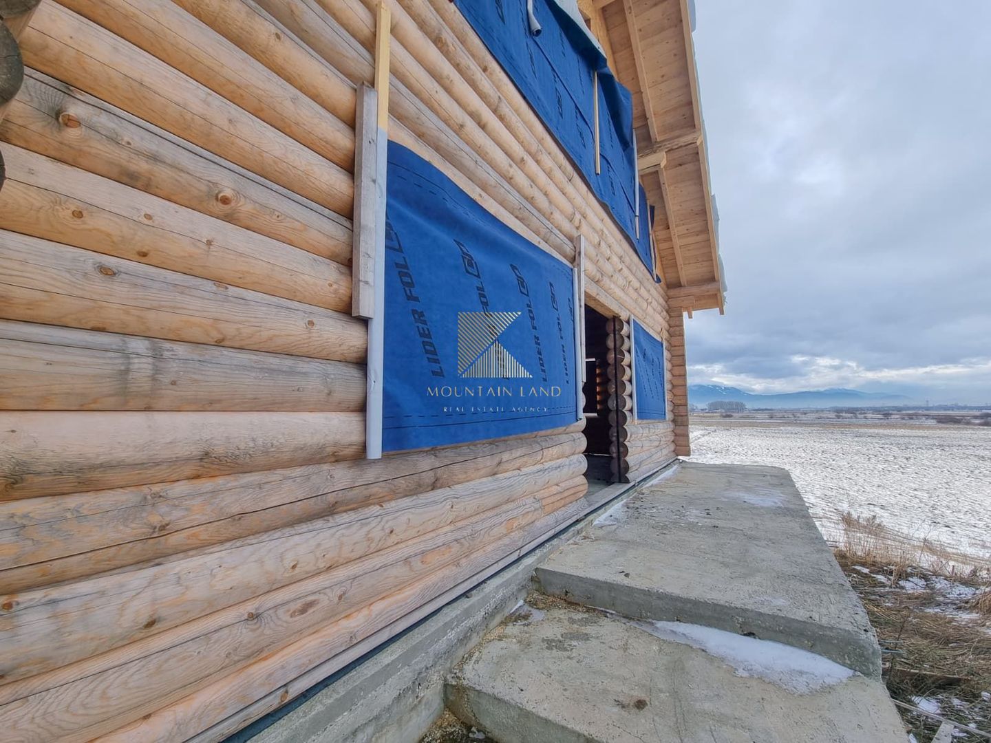 Cabana din bușteni la rosu pe teren 722 mp, Bod COMISION 0 - Poză 17