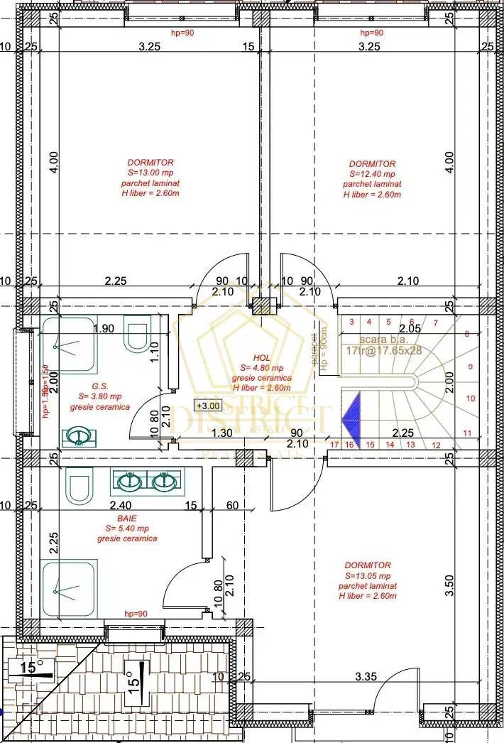 Duplex despărțit prin garaj cu 4 camere | Mosnita Noua | Moteletul - Poză 4