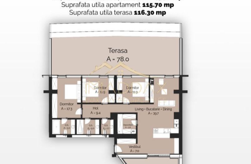 Proiect rezidențial // Apartamente 1-5 camere // Finalizare 2026 - Poză 73