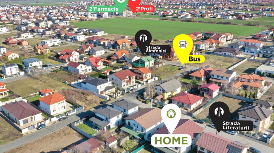 Duplex Despartit Total | 4 Cam | Dotari Premium-Semineu | Comision 0 - Poză 28