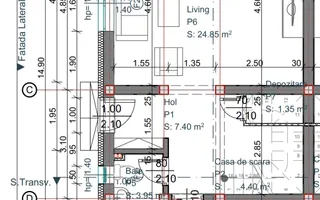 Casa tip duplex , 250 mp curte zona Arhitectilor - Poză 18