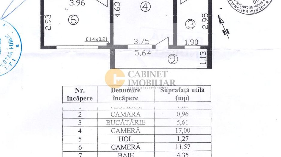 2 camere |  Cismigiu  | Balcon deschis  | Creditabil - Poză 23