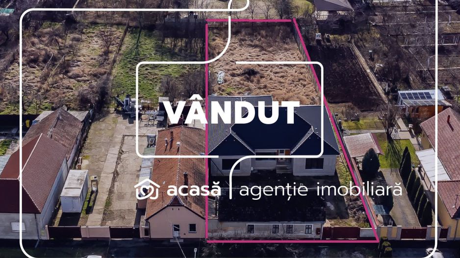 Vândut! Casă nouă cu teren generos Sânicolaul Mic - Poză 1